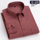 Men's Long Sleeve Solid Color Pocket Light Business Shirt in color 18-508 made of quality pure cotton.